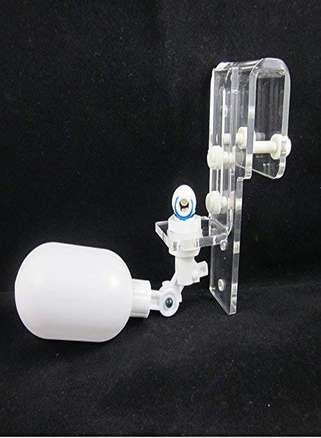 SENSTREE ZAOJIAO Auto-top-Off ATO Solution Auto Water Filler Adjustable Float Valve Mounting Aquarium Sump + 1/4" Tube 3 Meters 9.8ft Pipe RO Water Filter System PE White - Image 3